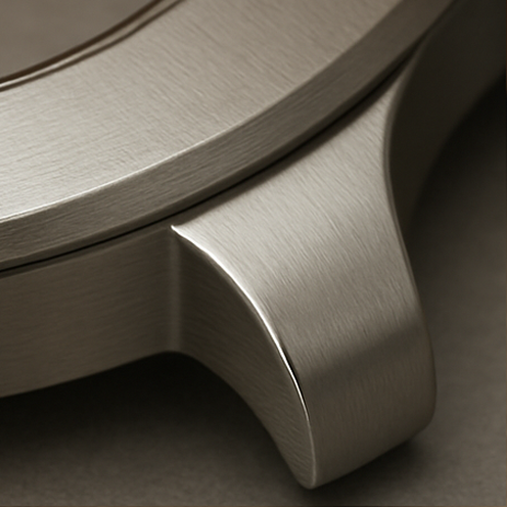 SILVER  BRACELET CASE 44 mm Men's Size