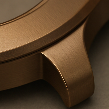 Rose Gold / Bronze  44 mm Men's Size